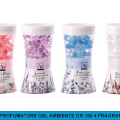 PROFUMATORE GEL AMBIENTE GR.150 4 FRAGRANZE
