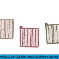 PRESINA COTONE MIX TANYA CM.20X20 3 COLORI