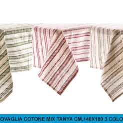TOVAGLIA COTONE MIX TANYA CM.140X180 3 COLORI