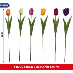 FIORE STELO TULIPANO CM.74