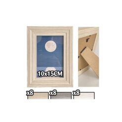 PORTAFOTO DA APPOGGIO WOODEN FRAME CM.10X15 3 ASS.