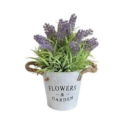 PIANTINA LAVANDA VASO LATTA CM.29