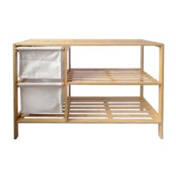 SCARPIERA BAMBOO CON CESTI CM.80X26X60h