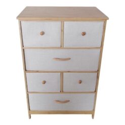 MOBILETTO BAMBOO 6 CASSETTI SIMMETRY CM.57,5X37,5X87,5h