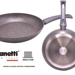 PADELLA DURA PIETRA CM.32 X INDUZIONE