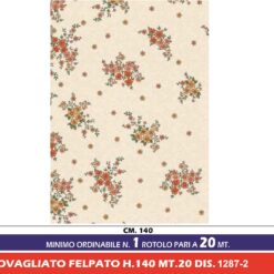 TOVAGLIATO FELPATO H.140 MT.20 DIS. 1287-2