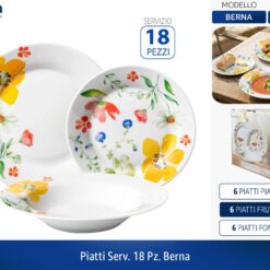 PIATTI SERV. 18 PZ. BERNA