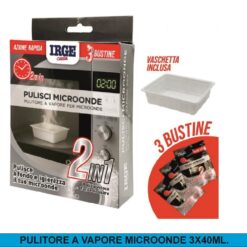 PULITORE A VAPORE MICROONDE 3X40ML.