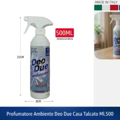 PROFUMATORE AMBIENTE DEO DUE CASA TALCATO ML.500