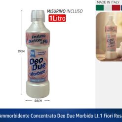 AMMORBIDENTE CONCENTRATO DEO DUE MORBIDO LT.1 FIORI ROSA