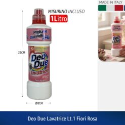DEO DUE LAVATRICE LT.1 FIORI ROSA