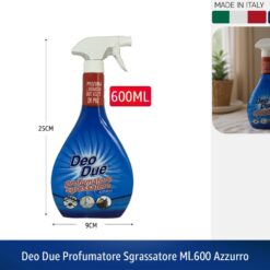 DEO DUE PROFUMATORE SGRASSATORE ML.600 AZZURRO