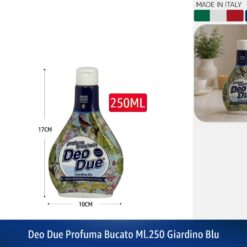DEO DUE PROFUMA BUCATO ML.250 GIARDINO BLU