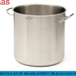 PENTOLA S/COP. MAGNA EXPERT CM.24 ACCIAIO INOX