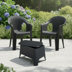 SET 2 POLTRONE GIORGIA + TAVOLINO PETRA