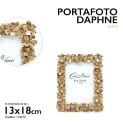 PORTAFOTO DAPHNE ORO CM.13X18