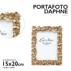 PORTAFOTO DAPHNE ORO CM.15X20