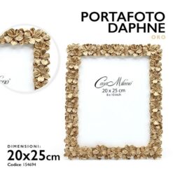 PORTAFOTO DAPHNE ORO CM.20X25