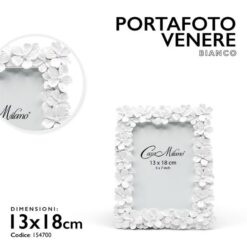 PORTAFOTO VENERE BIANCO CM.13X18