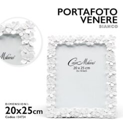 PORTAFOTO VENERE BIANCO CM.20X25