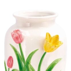 VASO IN CERAMICA DIAM. CM.17X23h TULIP