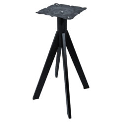 BASE PIRAMIDE METALLO NERO FOUR DM600 QUATTRO GAMBE