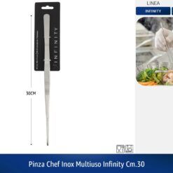 PINZA CHEF INOX MULTIUSO INFINITY CM.30