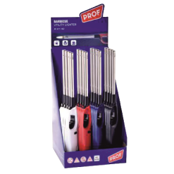 Accendigas Accendino Lungo con Canna Grande da Cucina Ricaricabile 4 Colori