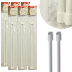 Aste Astine Bacchette Ventosa per Tende Tendine Senza Bucare Forare Fino a 60 cm