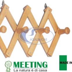 Attaccapanni in Legno Estensibile Varie Dimensioni Salotto Corridoio Ufficio