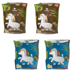 Braccioli Salvagente Ragazzi Bambini Unicorno Gonfiabili per Nuoto Mare Piscina