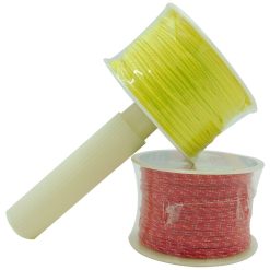 Filo Lenza da Muratore 1,8 mm Bobina Srotolabile con Manico Spago Edilizia 100 m