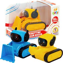 Mezzi da Costruzione 1pz Giocattoli Bambini Piccoli Ruspa Escavatore Trivella