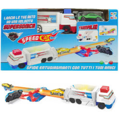 Pista Macchinine Trampolino di Lancio per Automobiline Giocattoli per Bambini