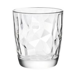 Set Bicchieri Diamond 30,5 CL - 3/6 Pezzi - Vetro Trasparente per Acqua e Bibite