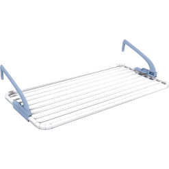 Stendipanni Stendibiancheria per Finestra Balcone Ringhiera Grande 100×54×26h cm