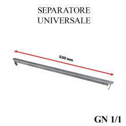 Gastronorm GN 1/6 Vaschette Acciaio Inox Bacinelle Contenitori Cibo 176x162mm - immagine 12
