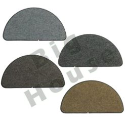 Zerbino Velour Mezzaluna Ingresso per Esterno Tappeto Antiscivolo 40×70 cm