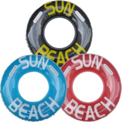 Anello Salvagente Ciambella Gonfiabile Ragazzi Bambini Colorato Piscina Mare