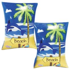 Braccioli Gonfiabili Salvagente Ragazzi Bambini Spiaggia per Nuoto Mare Piscina