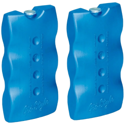 Mattonella Ghiaccio Borsa Termica Frigo Portatile Tavoletta Refrigerante 2×400gr