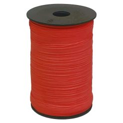 Nastro Polysilk Rosso 12,5 cm Rotolo 50 Metri per Decorazioni e Fiocchi