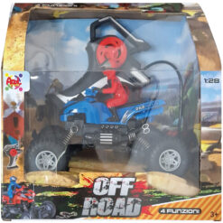Quad Telecomandato Fuoristrada Moto 4 Ruote Off Road Giocattoli per Bambini