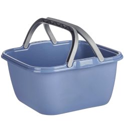 Bacinella Plastica Quadrata per Bucato Grande Superbacinella con Manici Colorata - immagine 5