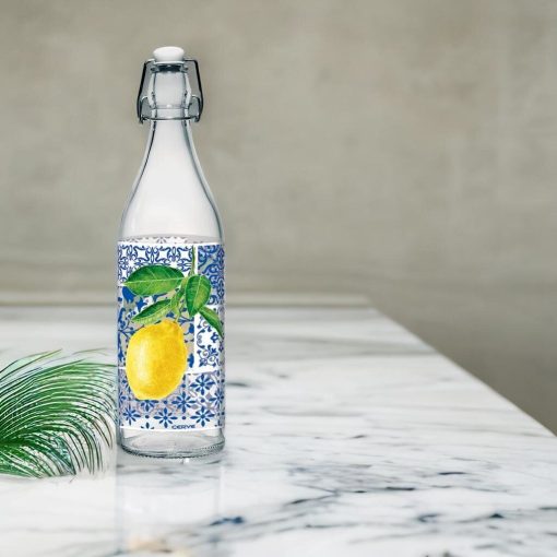 Bottiglie In Vetro Con Tappo Ermetico - 10 Pezzi Da 750 Ml Per Conserve, Liquori, Oli E Succhi