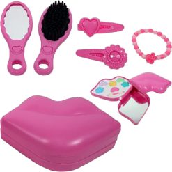 Kit Bellezza Trousse Trucchi Giocattoli per Bambine Ragazze Bacio Contenitore