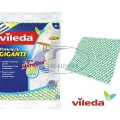 Panno per Pavimenti Vileda Gigante Conf. 3 Pz. Ottimo per Pulire 60×50 cm