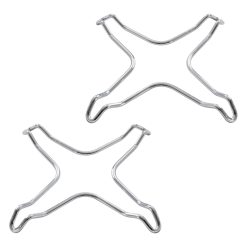 Riduttore per Fornelli a Gas 2pz Adattatore in Metallo per Caffettiere Moka