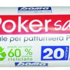 Set 20 Sacchetti Immondizia per Cestino Bidone Pattumiera 65x54cm Poker Sac
