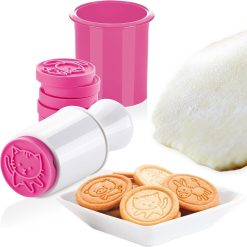 Stampo per Biscotti Piccoli 6 Formine con Animali Timbro Stampabiscotti Ø 5